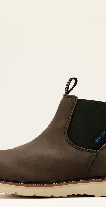 Rebar Wedge Chelsea Waterproof Work Boot Side
